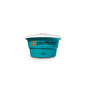 Caixa d’Água PRFV Plasfibras – 500 Litros